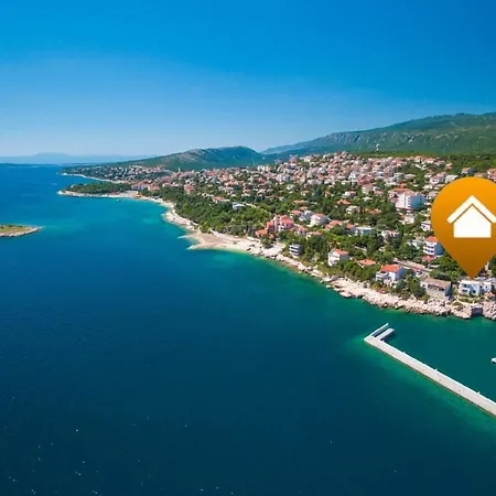 Fuer 4 Personen Ca 35 Qm In Novi Vinodolski, Kvarner Bucht Crikvenica Und Umgebung 노비비노돌스키